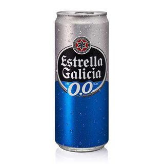 Cerveza Estrella Galicia 0,0, (330 Ml.)