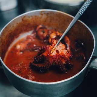 Polipetti in cassuola Do'Padron'