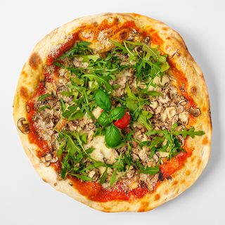 Štosova pizza Shiitake gljive