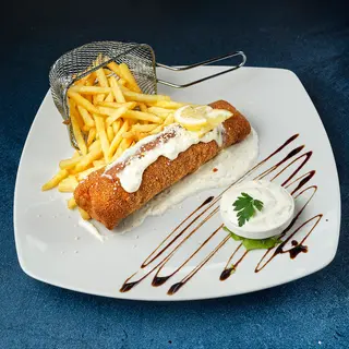 Pohovana pileća Karađorđeva 350g