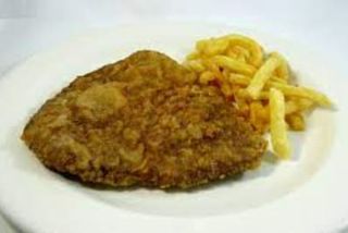 Escalope De Ternera Asturiana Con Patatas