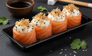 Gunkan Sake Salmão