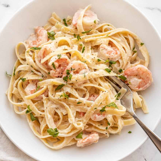 Shrimp Alfredo
