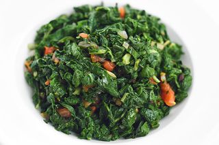 Fried Spinach