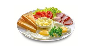 Яєчня з беконом (200г)