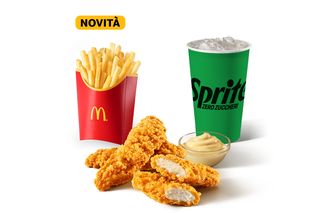 McMenu 3 McCrunchy Chicken Strips