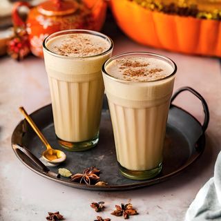Masala chai latte