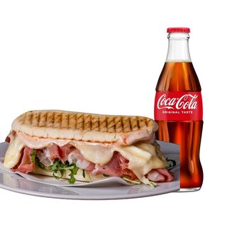 Panino Courma XL + Coca-Cola bottiglia vetro 33 cl