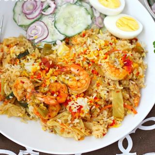 Special Prawn Biryani 