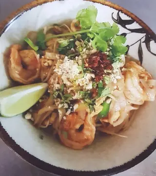 Pad Thai Con Langostinos 