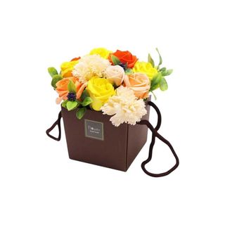 Caixa de alças flores de sabão - Primavera