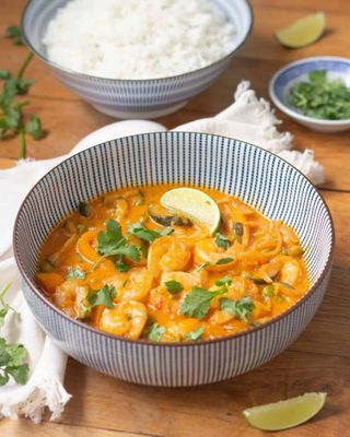 Карри с Креветками