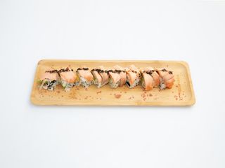 Uramaki De Salmón Flambeado (8 Uds.)