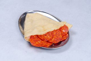 Slana palačinka sa kulenom, kačkavaljem i  pavlakom