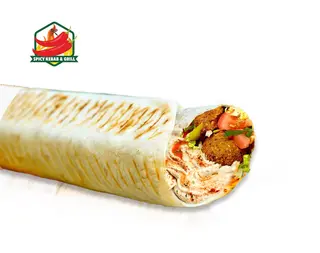 Rollo Falafel z Hummusem