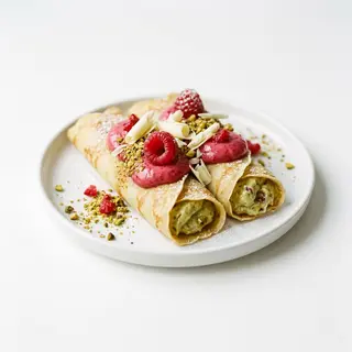 Naleśnik mascarpone pistacjowe