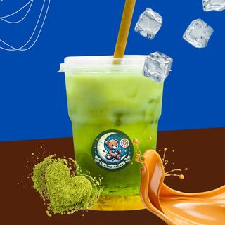 Caramel Matcha Latte