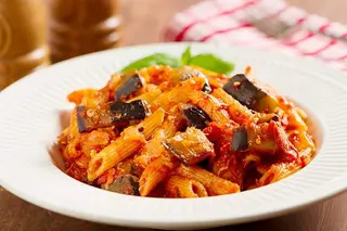 Busiata fresca alla norma