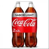Coca Cola Light Pack 2 Botellas 2 L.