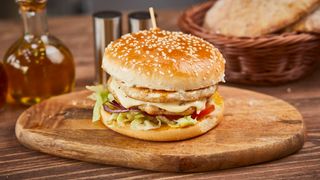 Double Chicken burger