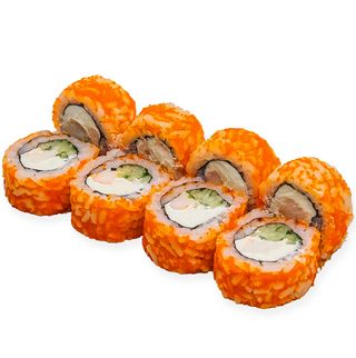 Філадельфія з креветкою в ікрі (290г/8шт)