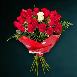 Buchet Trandafiri 18+1