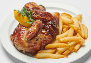 Medio Pollo Asado (Ración)