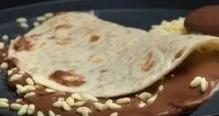 Piada con Nutella