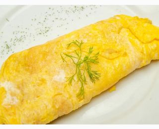 Omlette dind fromage 
