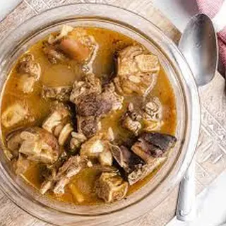 Goatmeat Pepper Soup with Rice