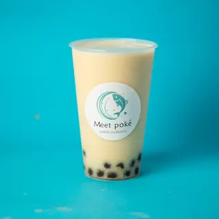 Tè al latte con gusto di mango e tapioca
