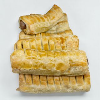 Folhados de Salsicha