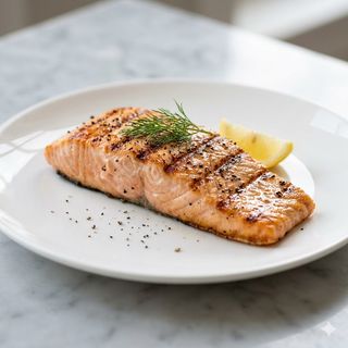 Salmón A La Parrilla