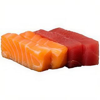 Sashimi De Atún Y Salmón