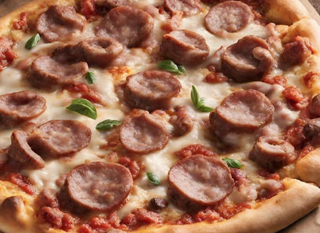 Pizza de salsiccia (33 cm.)