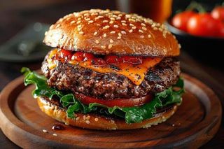 Hambúrguer de Black Angus