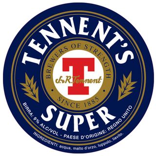 Birra Tennent's Super 33cl