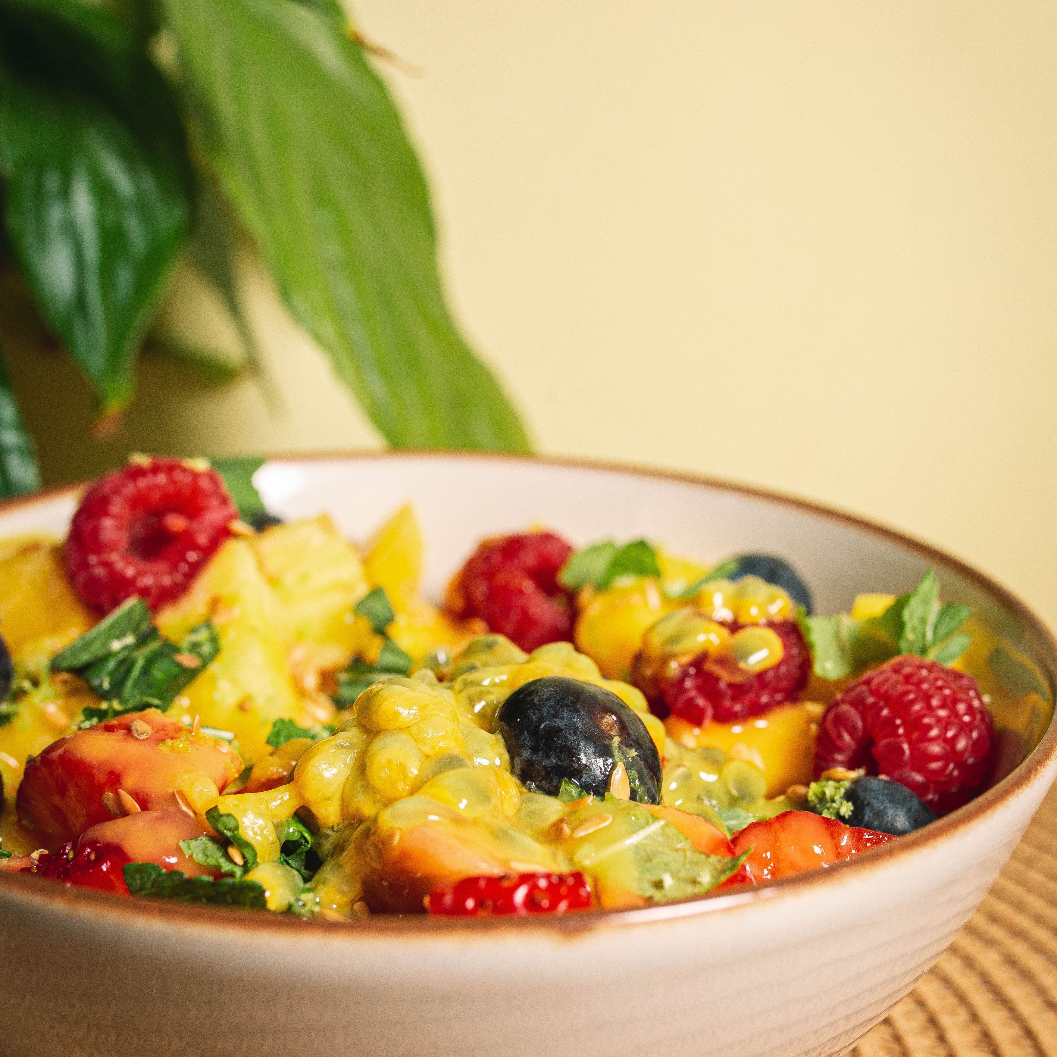 Macedonia de frutas para crear 