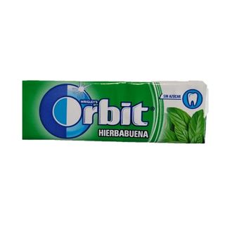 Chicles Orbit Hierbabuena Paquete 14G.