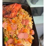 Chicken Dice Noodles