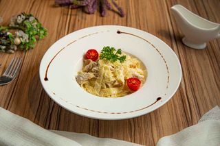 Феттучини Альфредо