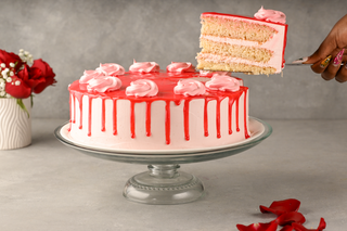 Strawberry Tamarillo Cake.