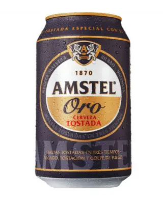 Cerveza Oro Tostada Amstel (330 Ml.)