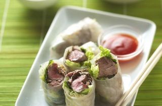 Rouleau de Printemps au Bœuf