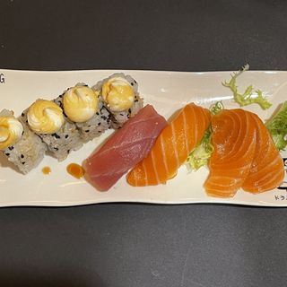 Sushi e sashimi misto
