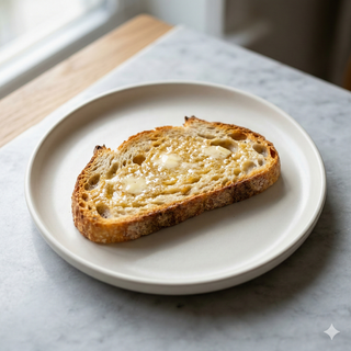 Tostada Con Mantequilla Y Mermelada