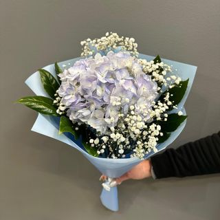 Ramo de hortensia ( azul ) 