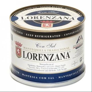 Mantequilla Con Sal Lorenzana Lata 500 Gr.
