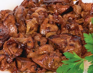 Ficatei de pui la tigaie