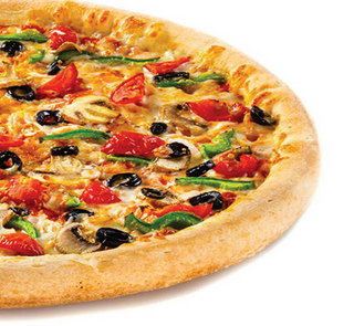 Вегетарианская на традиционном тесте 23 см 